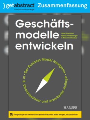 cover image of Geschäftsmodelle entwickeln (Zusammenfassung)
